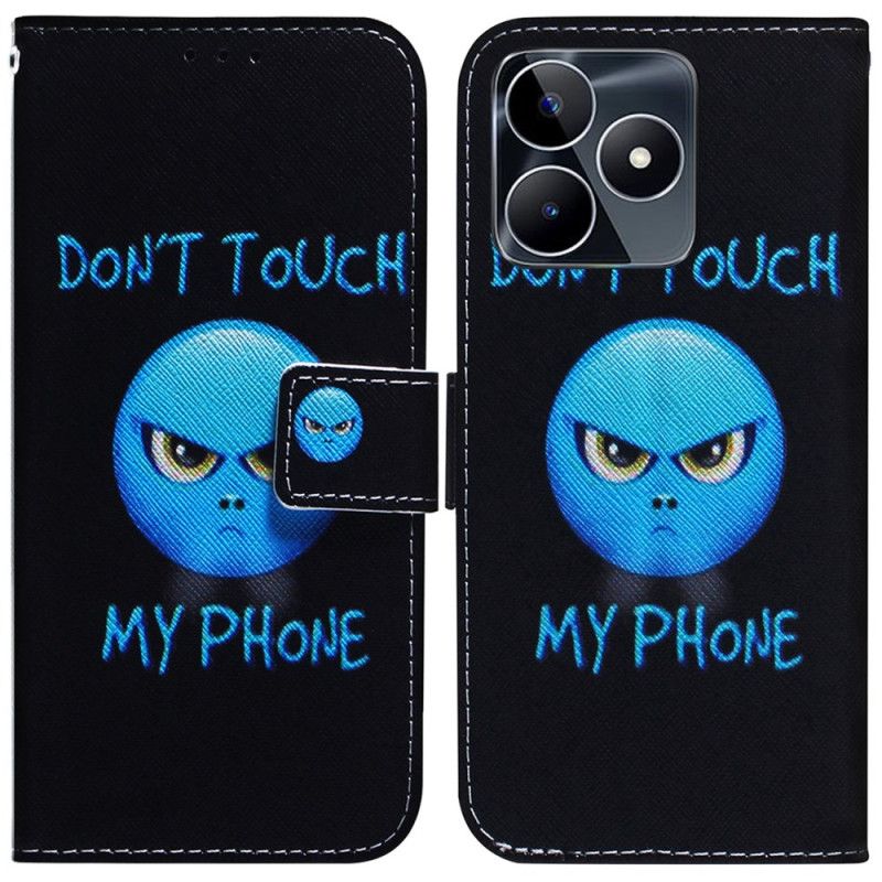 Peněženková Pouzdra Realme C53 Kryty Na Mobil Telefon S Emotikony