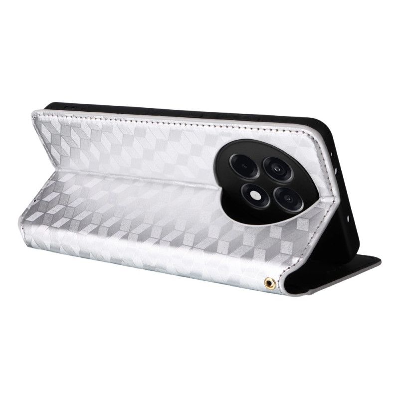 Kožené Pouzdro Folio Na Oneplus 13r 3d Diamanty