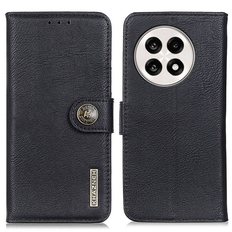 Kožený Kryt Na Oneplus 13r Khazneh Kožený Efekt