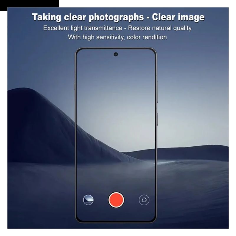 Ochranný Kryt Objektivu Z Tvrzeného Skla Pro Oneplus 13r (černá Verze)