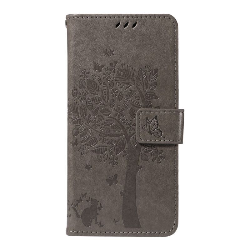 Peněženková Pouzdra Oneplus 13r Kryty Na Mobil Strom A Kočka