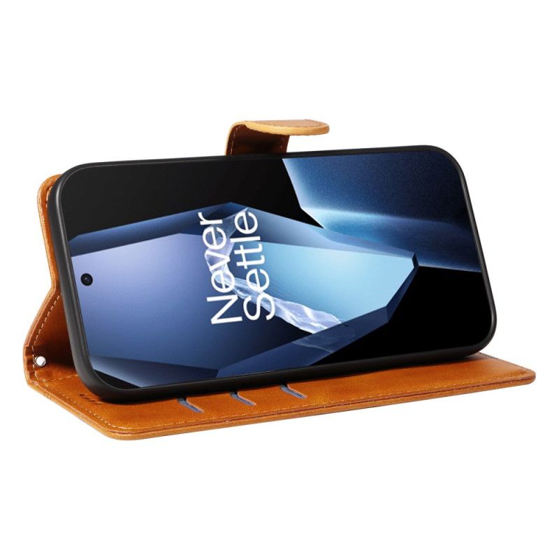 Peněženková Pouzdra Oneplus 13r Lines