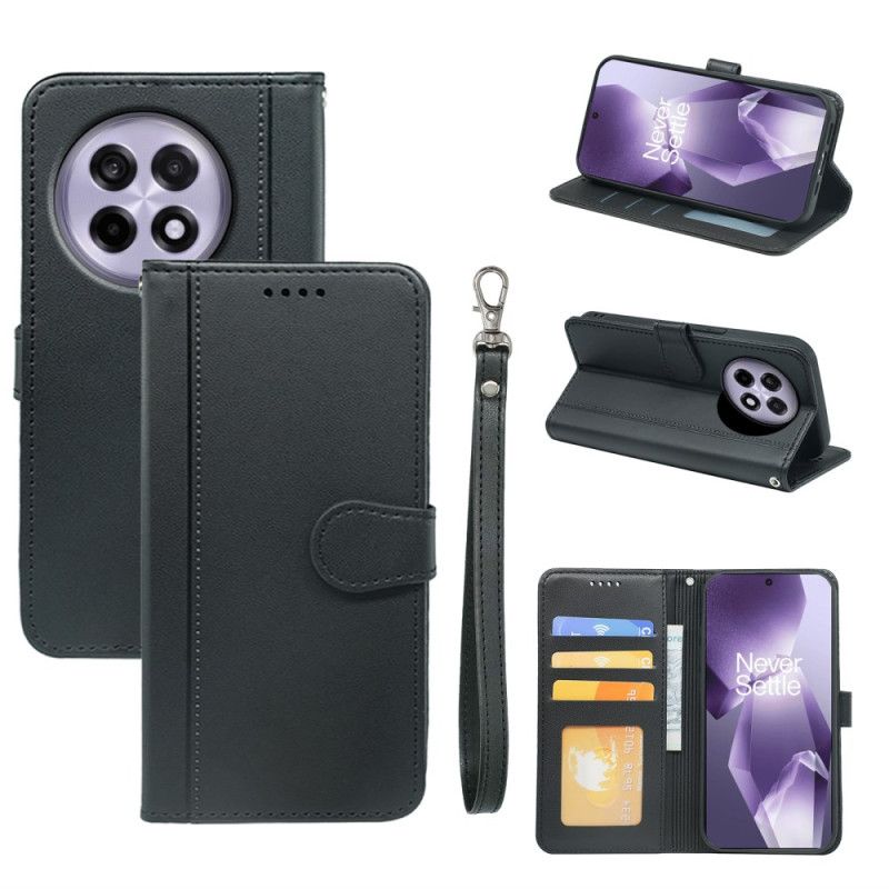 Peněženková Pouzdra Oneplus 13r Peněženka S Dvojitým Pouzdrem Na Karty