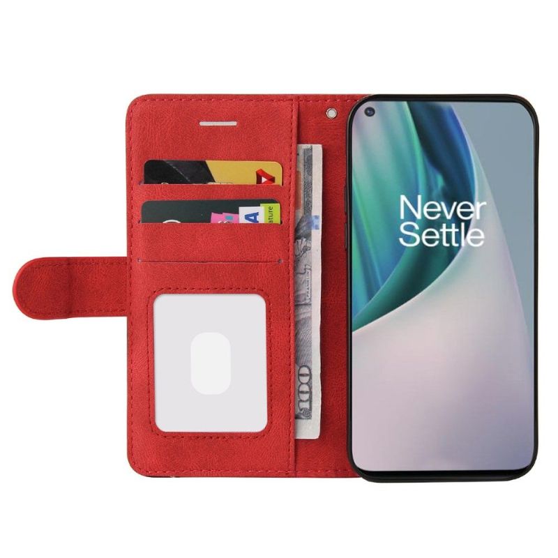 Flipové Pouzdro Na OnePlus Nord N10 Dvoubarevné Umělecké