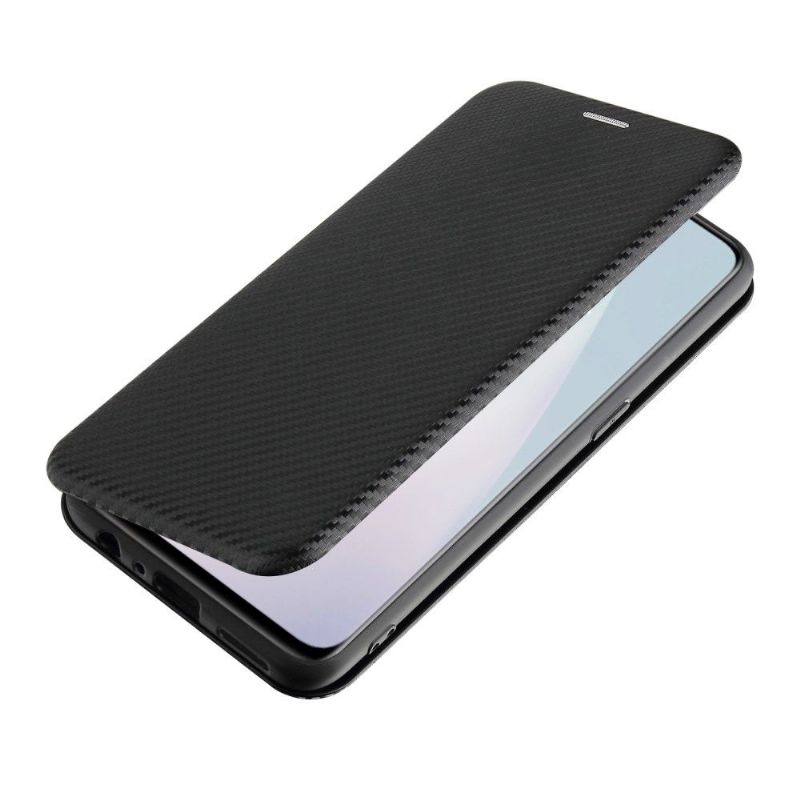 Flipové Pouzdro Na OnePlus Nord N10 Efekt Uhlíkových Vláken