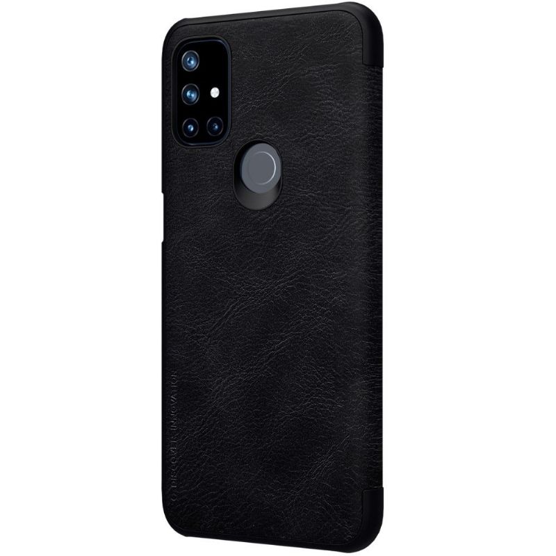 Flipové Pouzdro Na OnePlus Nord N10 Kožený Efekt Řady Qin