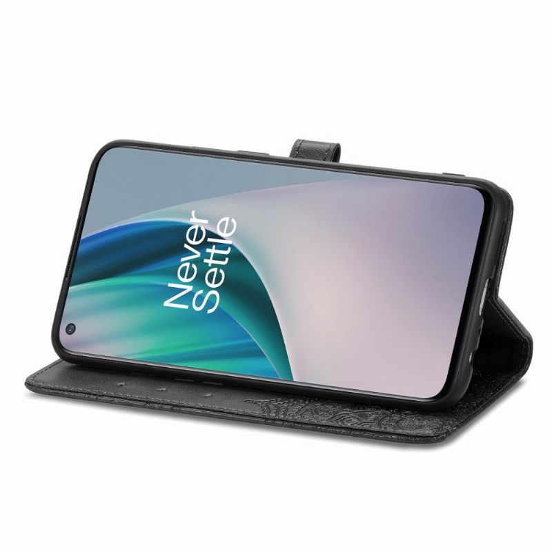 Flipové Pouzdro Na OnePlus Nord N10 Mandala Reliéf Z Umělé Kůže