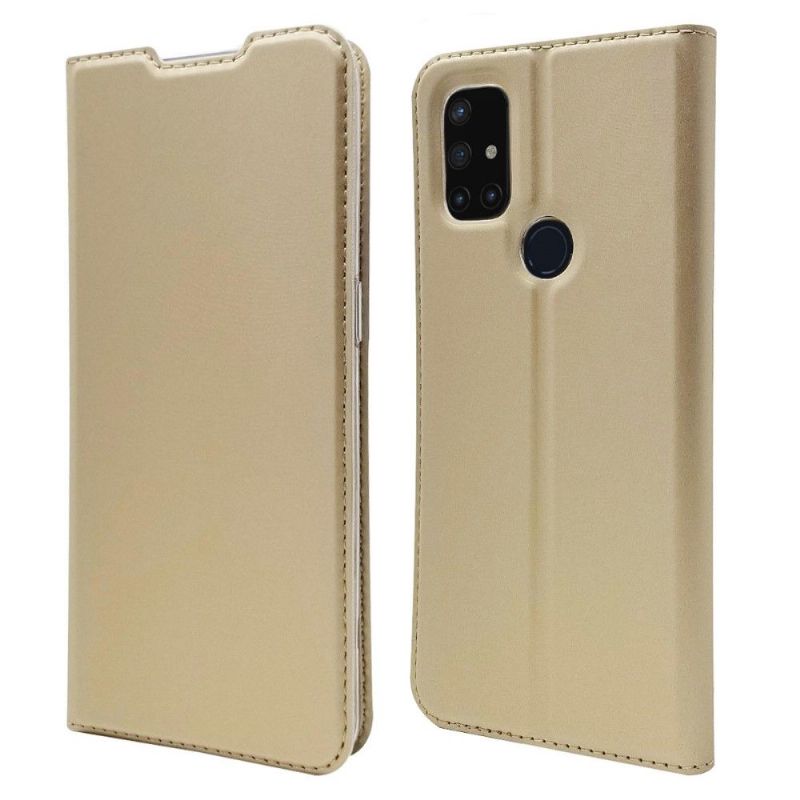Flipové Pouzdro Na OnePlus Nord N10 Obchodní Imitace Kůže