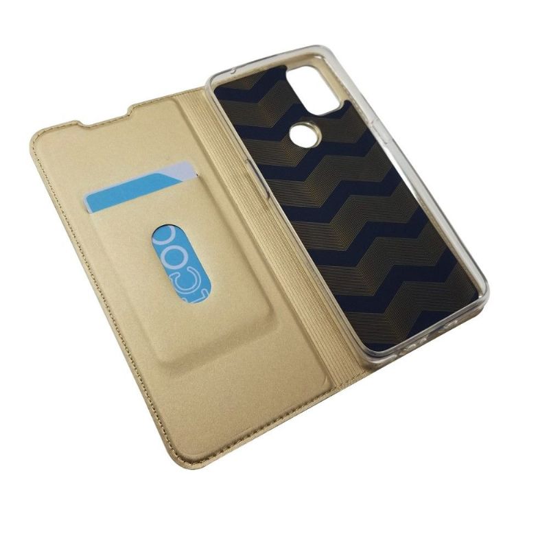 Flipové Pouzdro Na OnePlus Nord N10 Obchodní Imitace Kůže