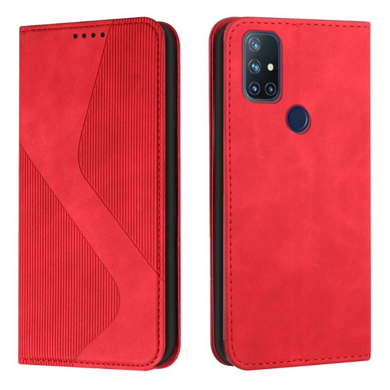 Flipové Pouzdro Na OnePlus Nord N10 Podnikání Ve Tvaru S