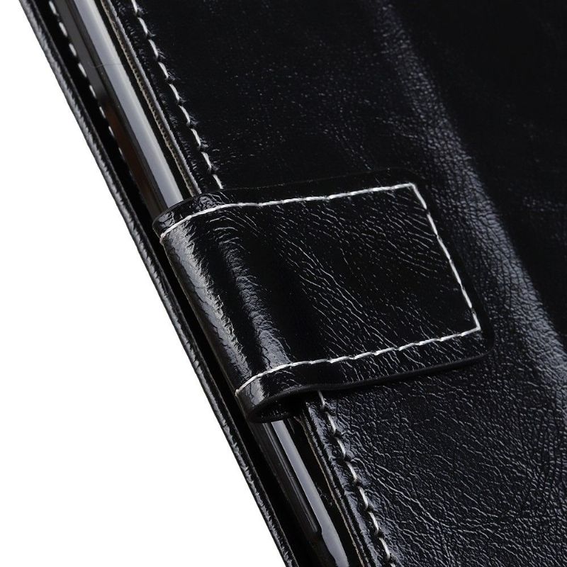 Flipové Pouzdro Na OnePlus Nord N10 Prošívání S Luxusním Koženým Efektem