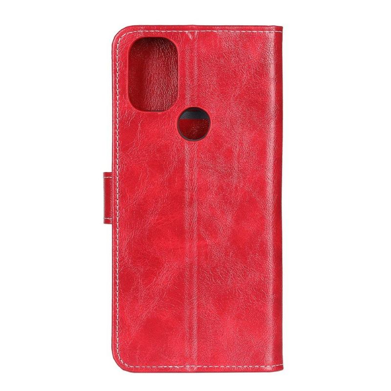 Flipové Pouzdro Na OnePlus Nord N10 Prošívání S Luxusním Koženým Efektem