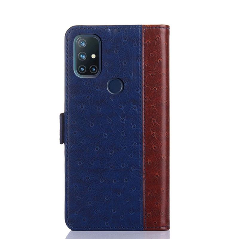 Kožené Pouzdro Folio Na OnePlus Nord N10 Flipové Pouzdro Ulrich Umělá Kůže