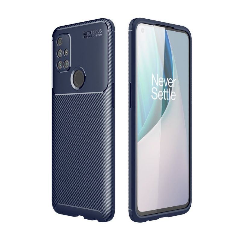 Kryt Na OnePlus Nord N10 Efekt Uhlíkových Vláken