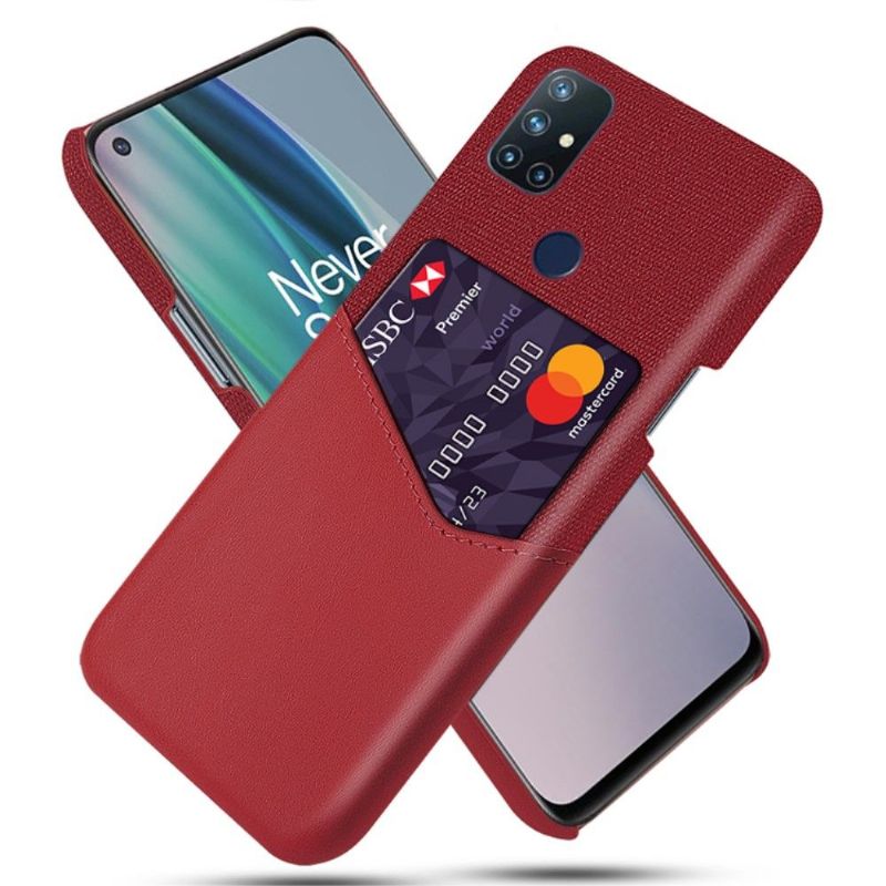 Kryt Na OnePlus Nord N10 Kožený Efekt Olympus