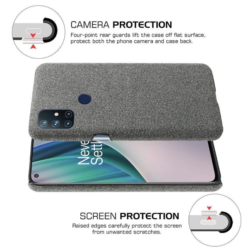 Kryt Na OnePlus Nord N10 Látkový Potah