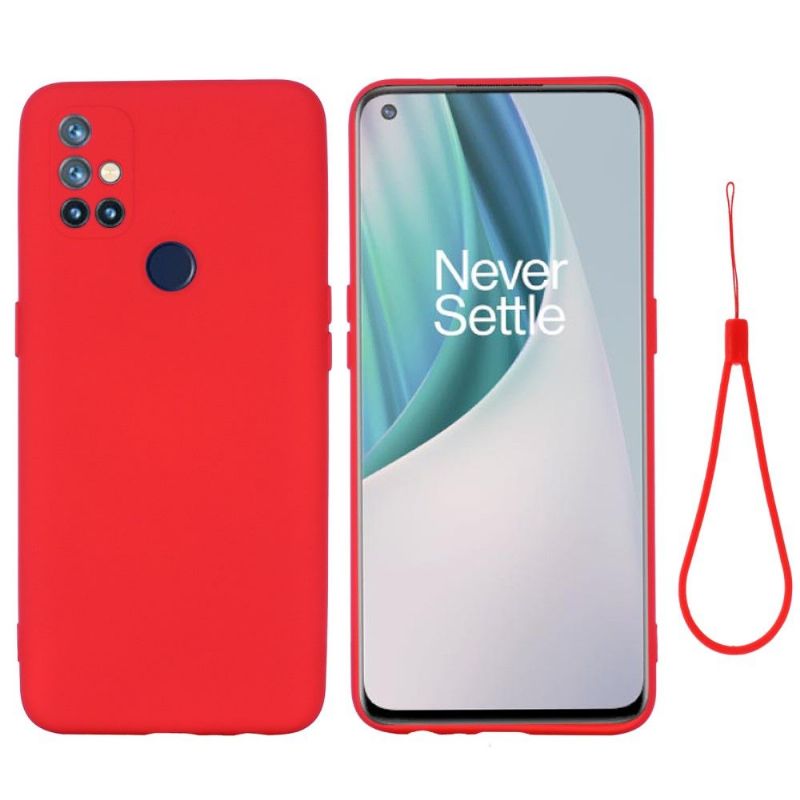 Kryt Na OnePlus Nord N10 Puro Tekutý Silikon