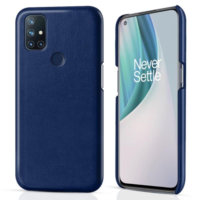 Kryty Na Mobil Na OnePlus Nord N10 Kožený Efekt Ksq