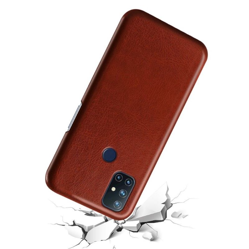 Kryty Na Mobil Na OnePlus Nord N10 Kožený Efekt Ksq