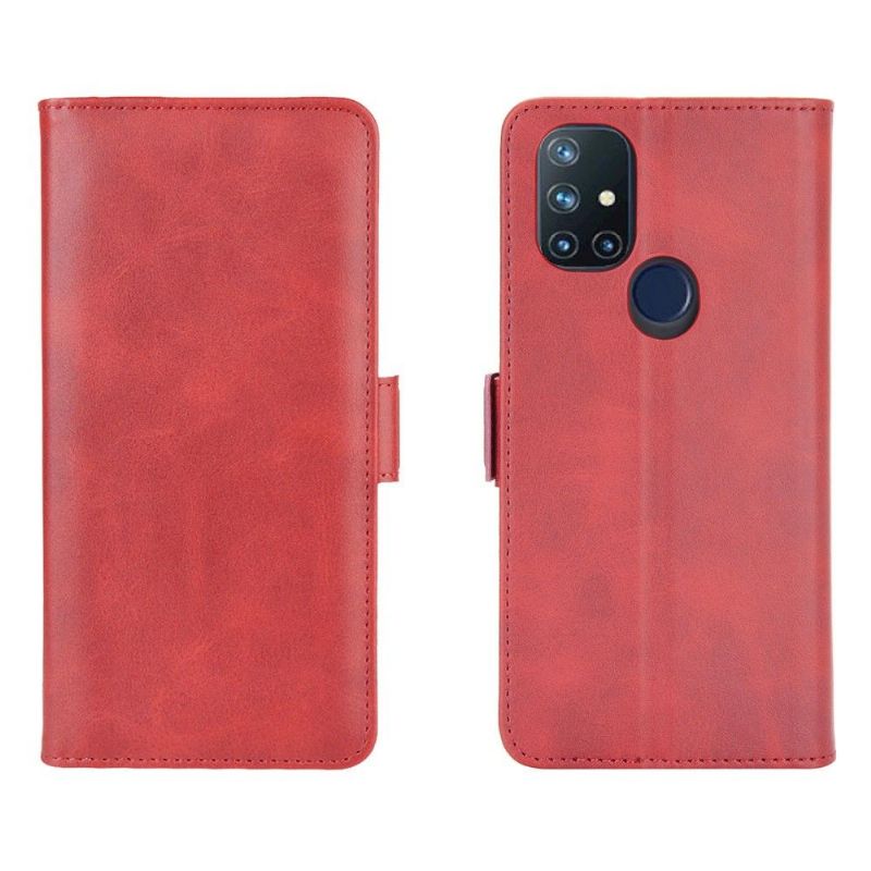 Pouzdra Na OnePlus Nord N10 Peněženkové Pouzdro Matný Potah Z Umělé Kůže