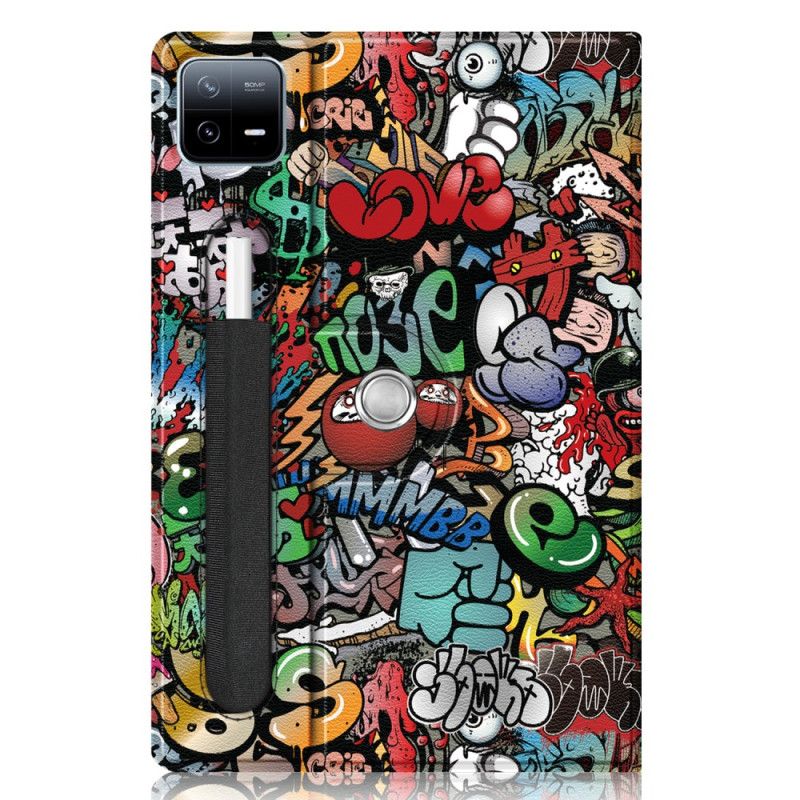 Xiaomi Pad 6 Pro Otočný Držák Na Stylus S Graffiti