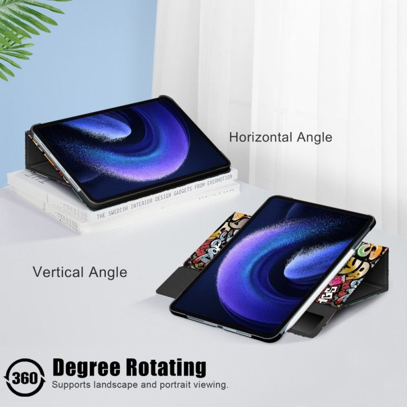 Xiaomi Pad 6 Pro Otočný Držák Na Stylus S Graffiti