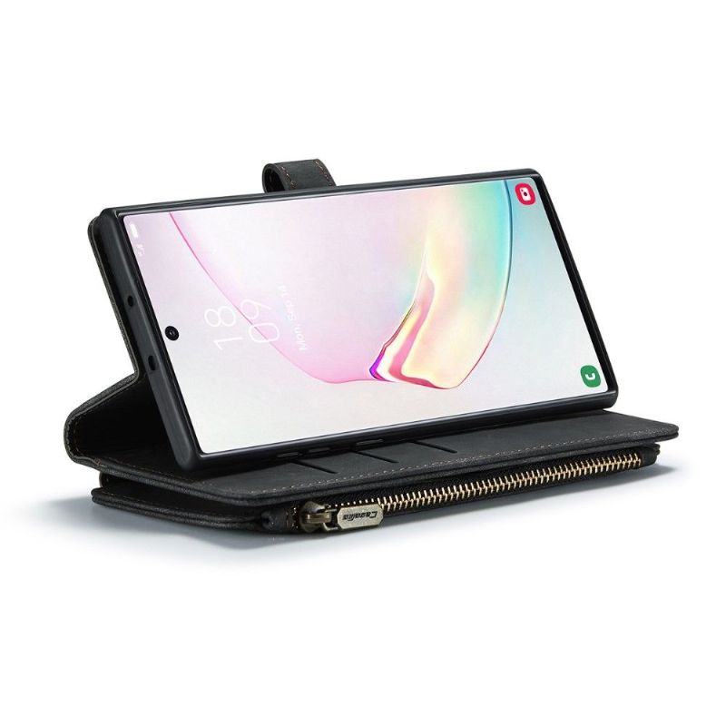 Flipové Pouzdro Na Samsung Galaxy Note 10+ / Note 10+ 5G Držák Karty Řady C30