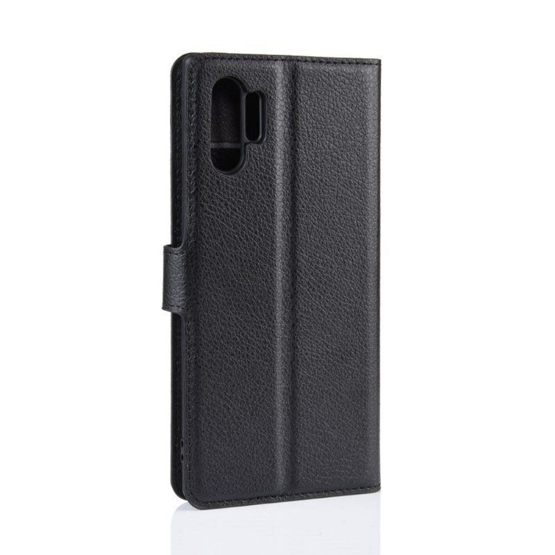 Kožené Pouzdro Na Samsung Galaxy Note 10+ / Note 10+ 5G Peněženkové Pouzdro Styl Kůže
