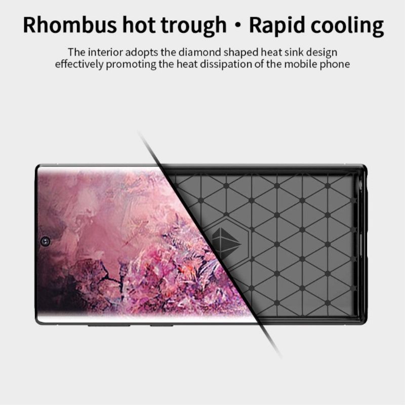 Kryt Na Samsung Galaxy Note 10+ / Note 10+ 5G Kartáčovaný Mofi