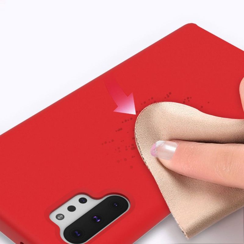 Kryt Na Samsung Galaxy Note 10+ / Note 10+ 5G Tekutý Silikon