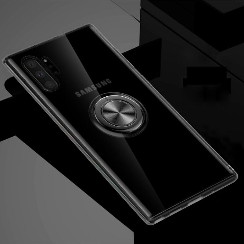 Kryty Na Mobil Na Samsung Galaxy Note 10+ / Note 10+ 5G S Magnetickým Kroužkem