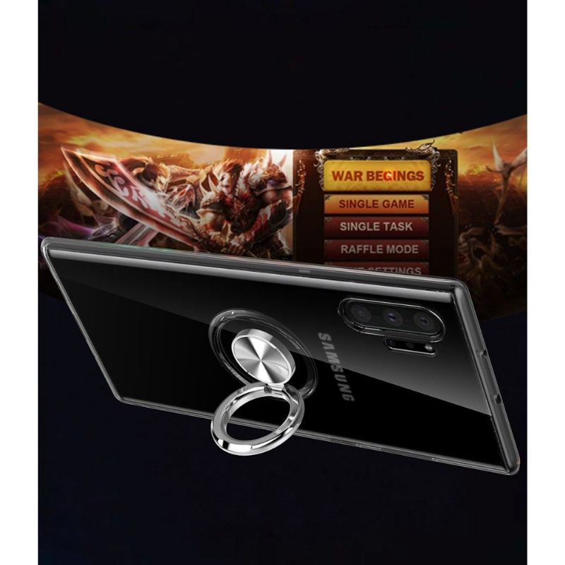 Kryty Na Mobil Na Samsung Galaxy Note 10+ / Note 10+ 5G S Magnetickým Kroužkem