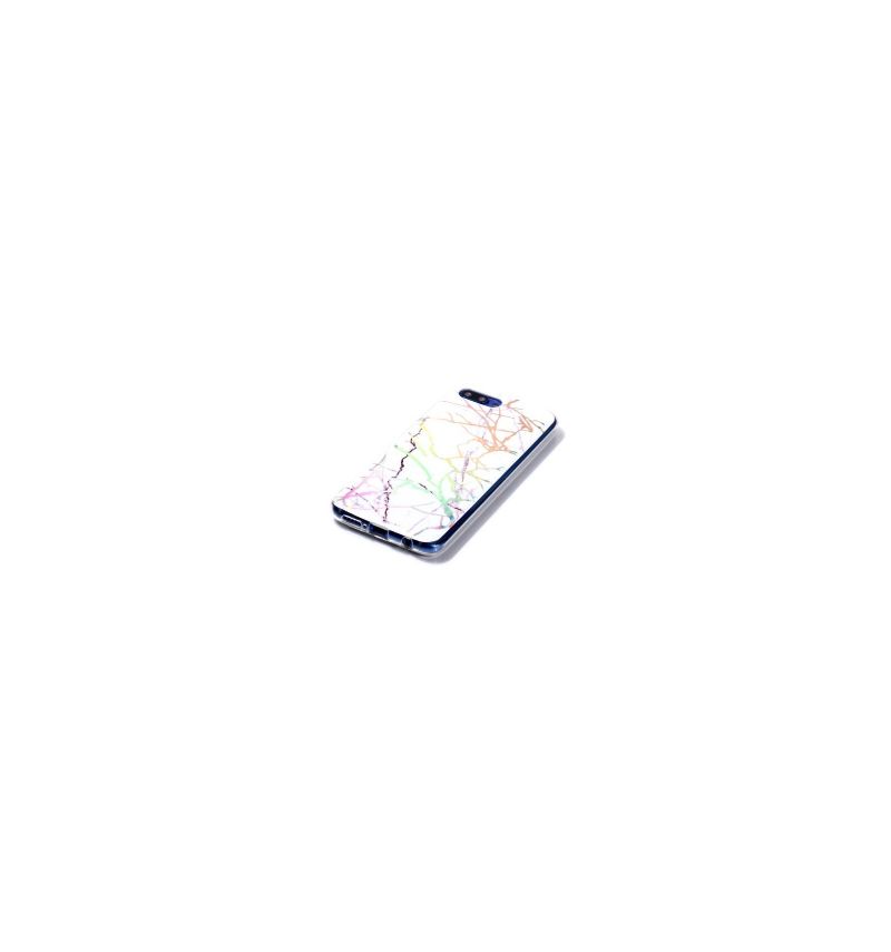 Kryt Na Honor 10 Prémiový Mramor - Bílá