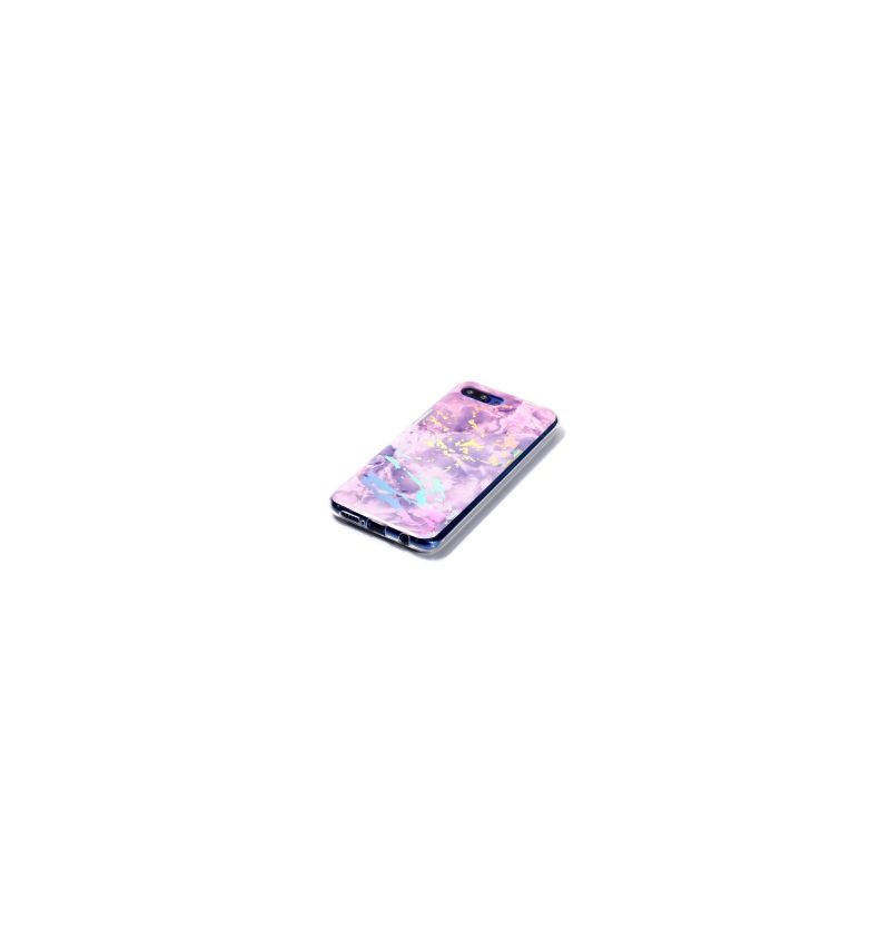 Kryt Na Honor 10 Prémiový Mramor - Fialový