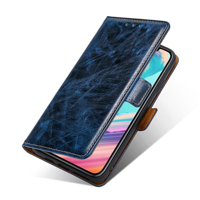Flipové Pouzdro Na OnePlus Nord N100 Kožené Pouzdro Kožený Držák Karet S Efekty