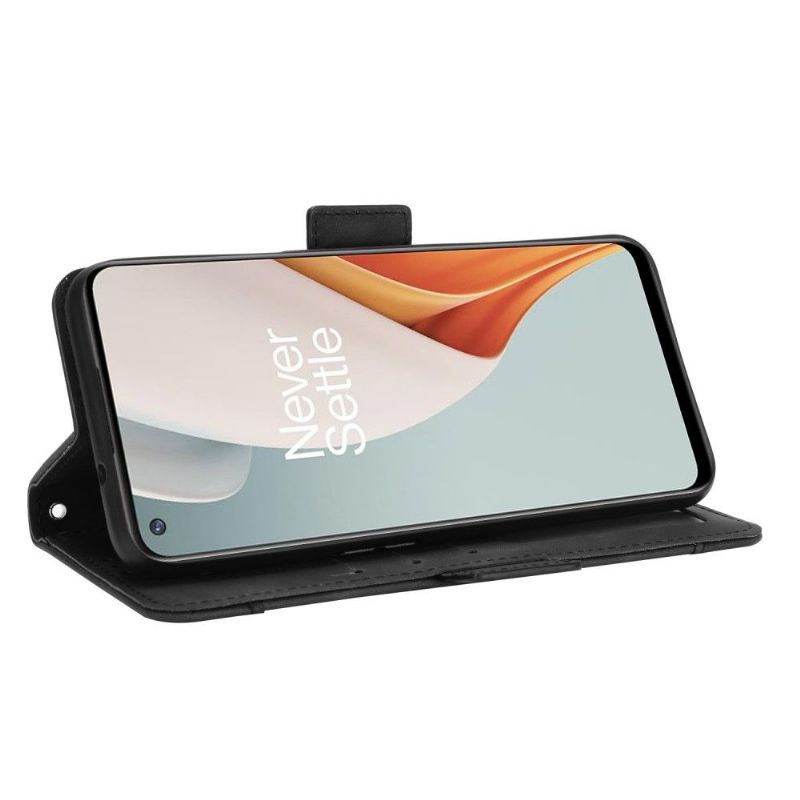 Flipové Pouzdro Na OnePlus Nord N100 Premium S Držitelem Karty