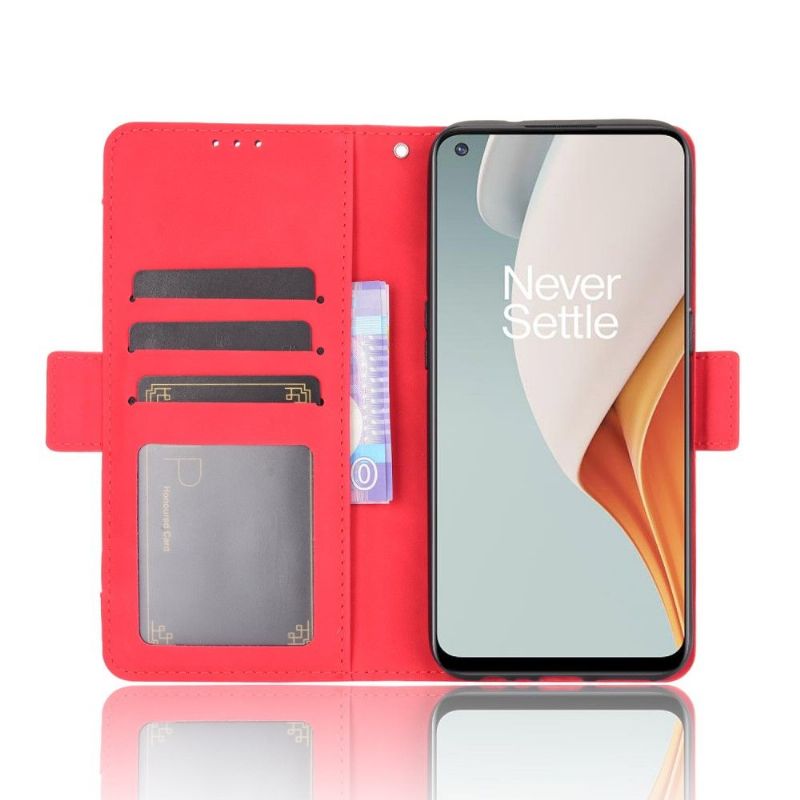 Flipové Pouzdro Na OnePlus Nord N100 Premium S Držitelem Karty