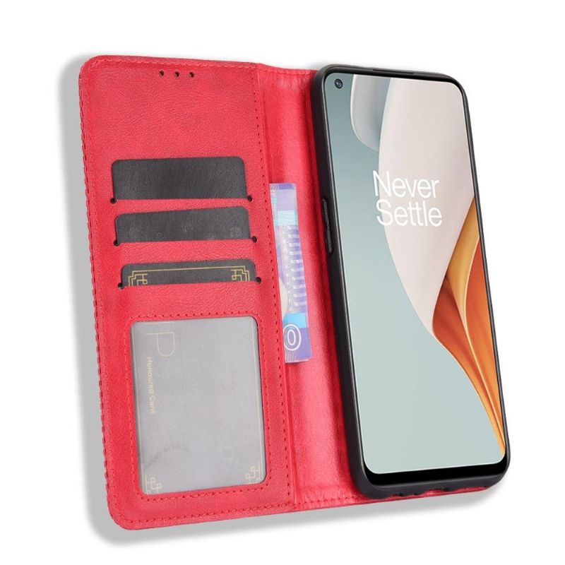 Kožené Pouzdro Na OnePlus Nord N100 Kůže Ve Stylu Cirénius