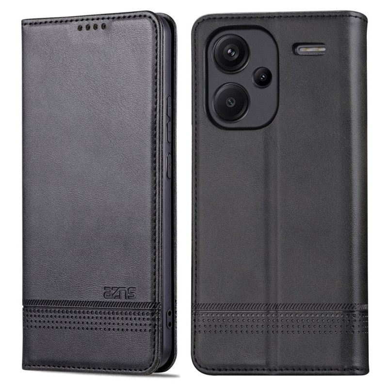 Kožené Pouzdro Folio Na Xiaomi Redmi Note 13 Pro Plus 5g Azns
