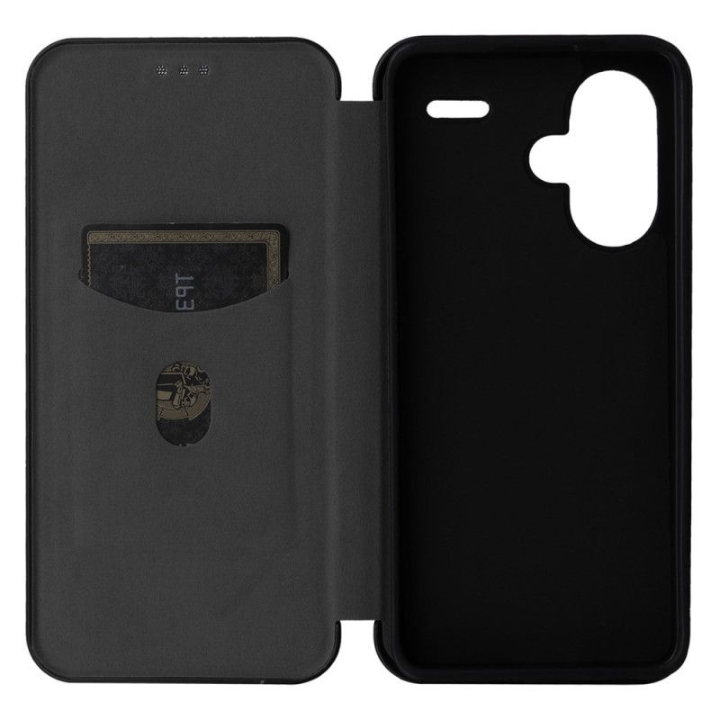 Kožené Pouzdro Folio Xiaomi Redmi Note 13 Pro Plus 5g Uhlíkové Vlákno
