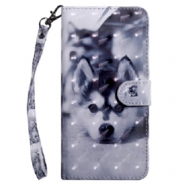 Kožený Kryt Xiaomi Redmi Note 13 Pro Plus 5g Husky S Popruhem