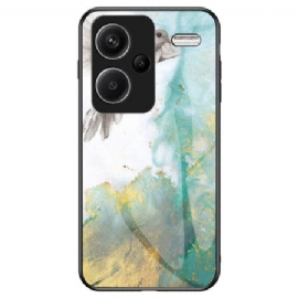 Kryt Na Xiaomi Redmi Note 13 Pro Plus 5g Mramorový Létající Holub Z Tvrzeného Skla