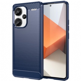 Kryt Xiaomi Redmi Note 13 Pro Plus 5g Kartáčované Uhlíkové Vlákno