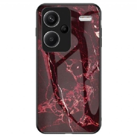 Kryt Xiaomi Redmi Note 13 Pro Plus 5g Tvrzené Sklo Z Červeného Mramoru