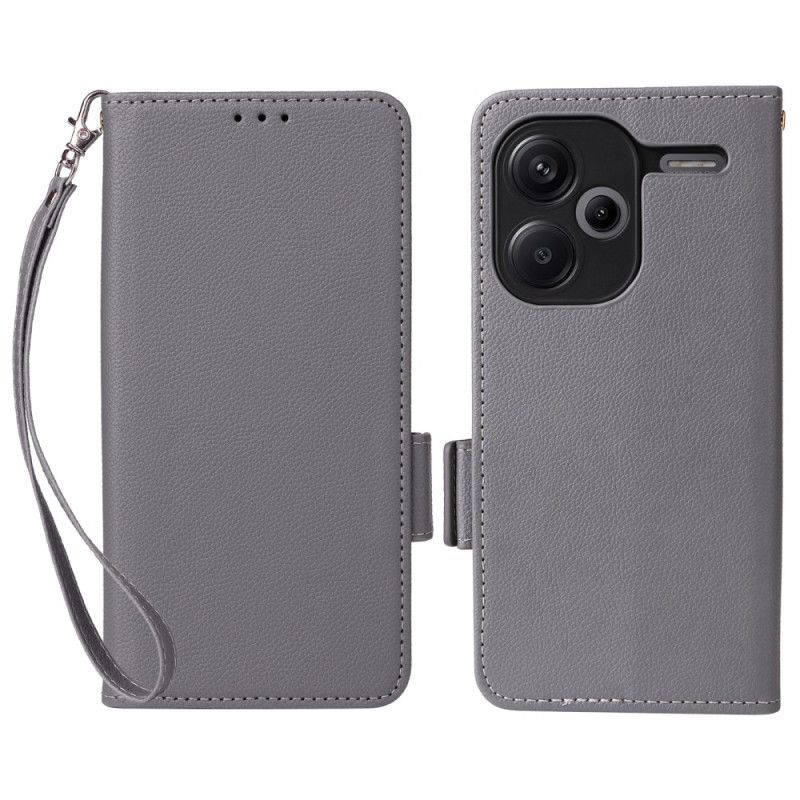 Peněženková Pouzdra Xiaomi Redmi Note 13 Pro Plus 5g Ultra Tenký S Popruhem