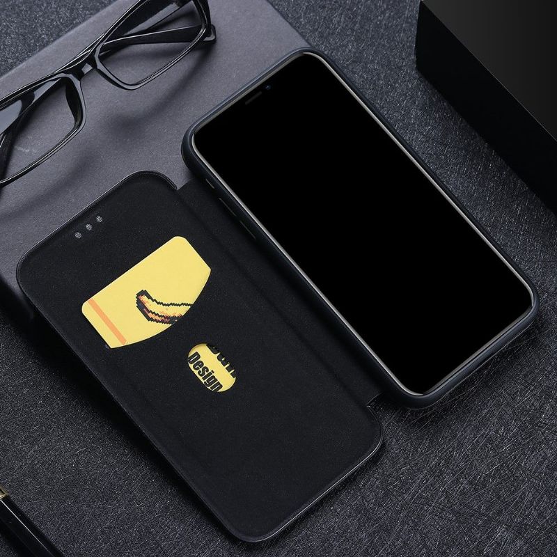 Flipové Pouzdro Na Samsung Galaxy S20 FE Efekt Uhlíkových Vláken