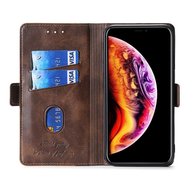 Flipové Pouzdro Na Samsung Galaxy S20 FE Keyunfei Faux Leather Bicolor