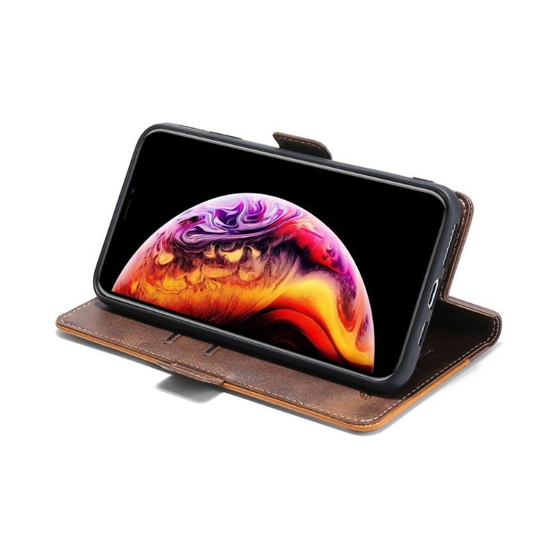 Flipové Pouzdro Na Samsung Galaxy S20 FE Keyunfei Faux Leather Bicolor