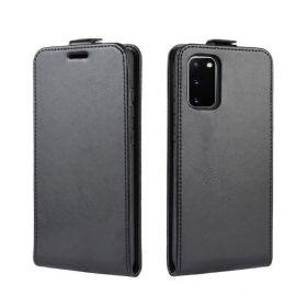Flipové Pouzdro Na Samsung Galaxy S20 FE Kožené Pouzdro Vertikální Umělá Kůže