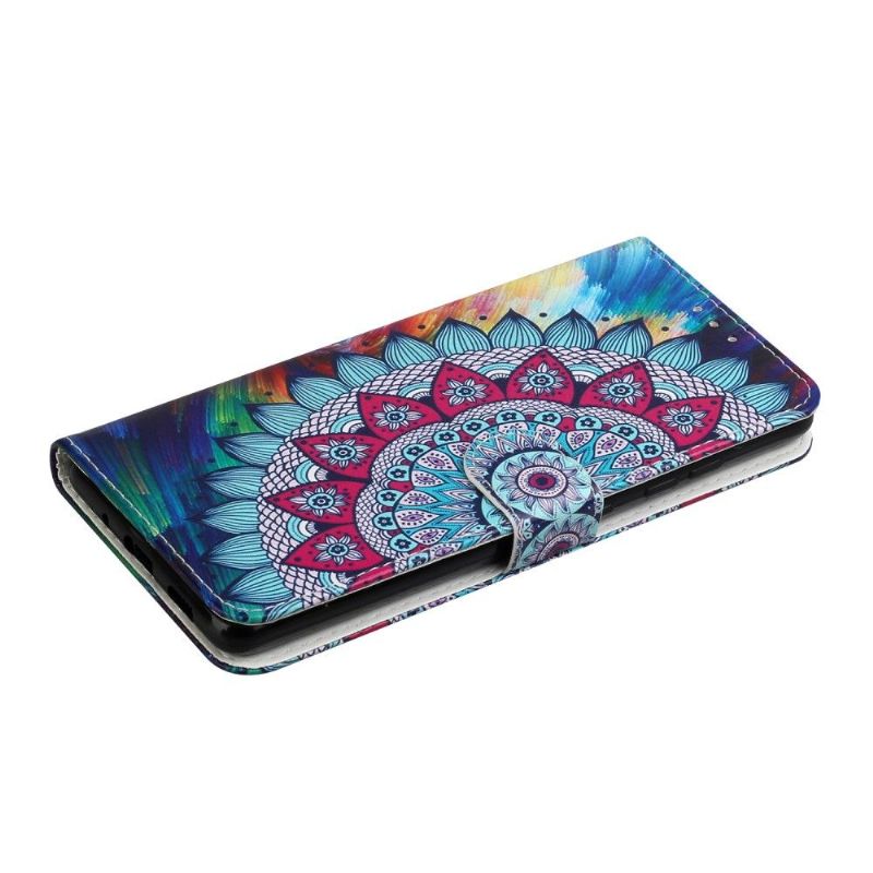 Flipové Pouzdro Na Samsung Galaxy S20 FE Květinová Mandala